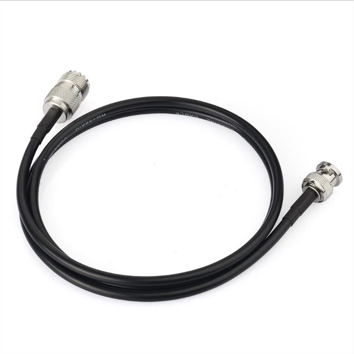 BNC MALE TO UHF FEMALE JUMPER RG58