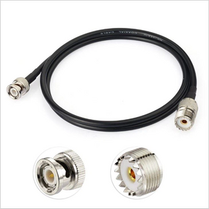 BNC MALE TO UHF FEMALE JUMPER RG58